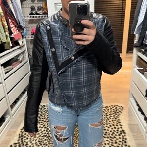 Free People sweatshirt jacket